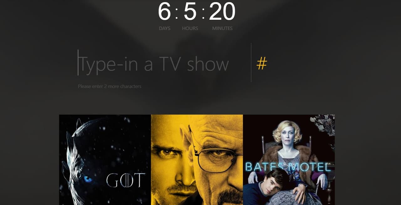 ¿Cuánto tiempo has gastado viendo series en tu vida? Hay un sitio que lo puede calcular