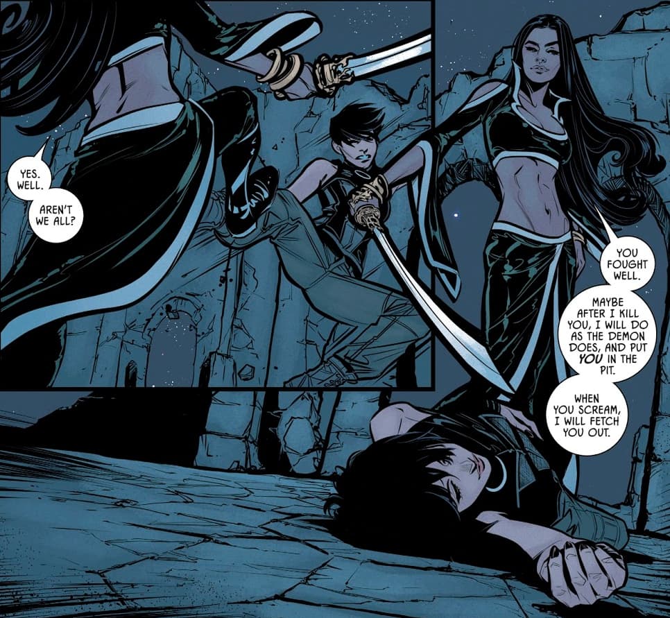 Rebirth: ¡Catwoman vs. Talia Al Ghul! DC adelanta el inminente destino de Batman en este cálido cómic