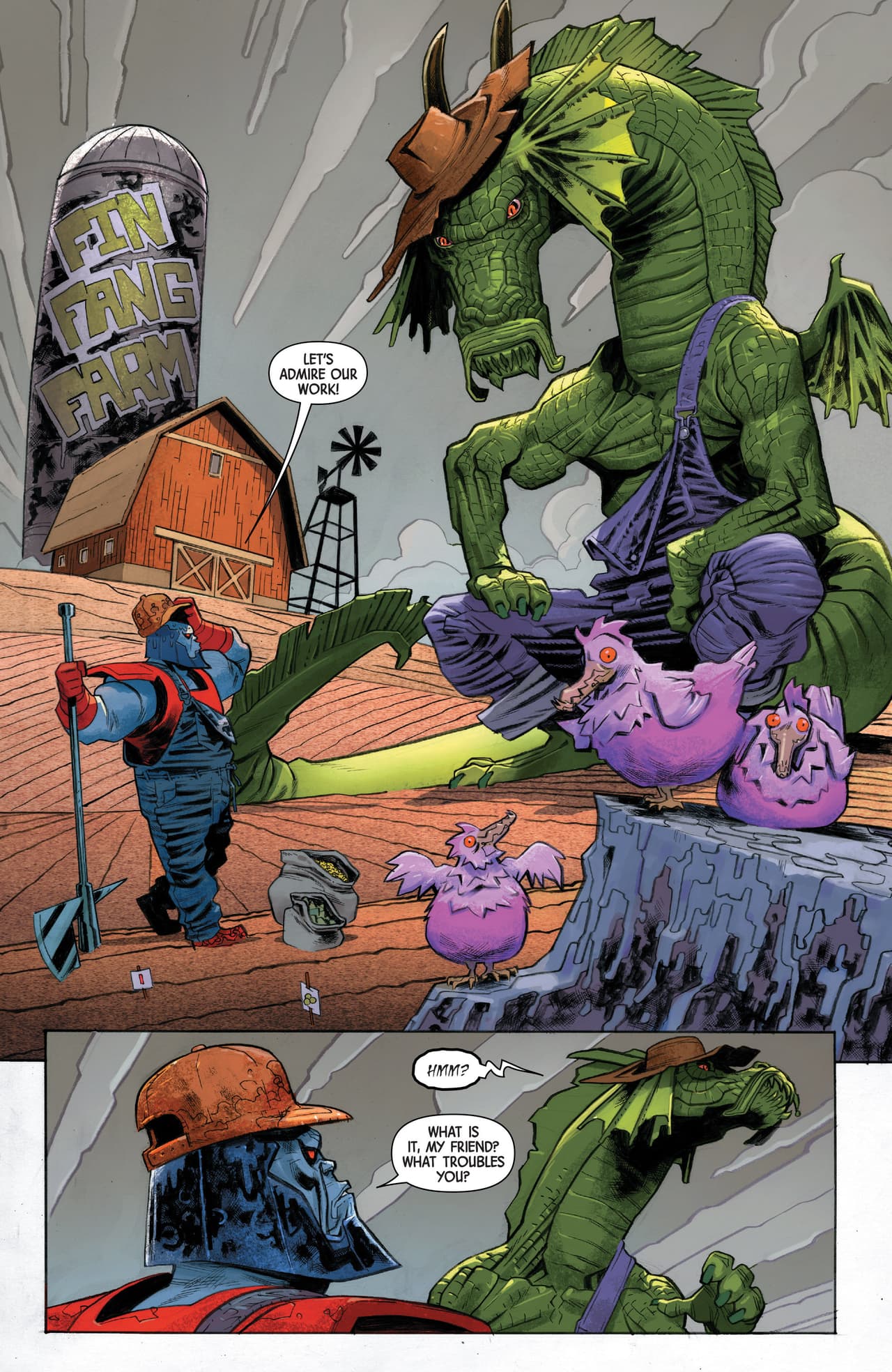 Terrax, Fin Fang Foom