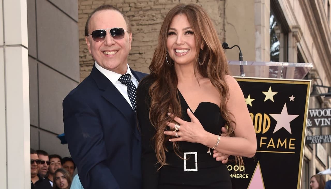 Thalía y Tommy Mottola celebraron 20 años de casados con un video de lo más romántico
