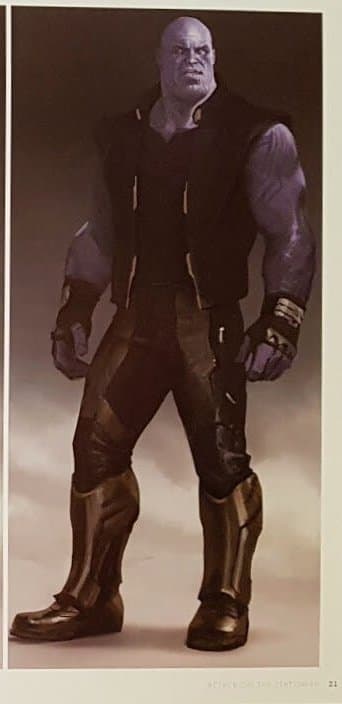 Marvel revela imágenes de Thanos que fueron descartadas por ser demasiado sensuales para Infinity War
