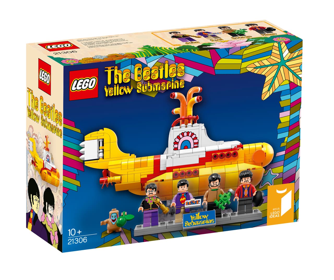 Para los fanáticos de The Beatles: LEGO lanzará el modelo "Yellow Submarine"