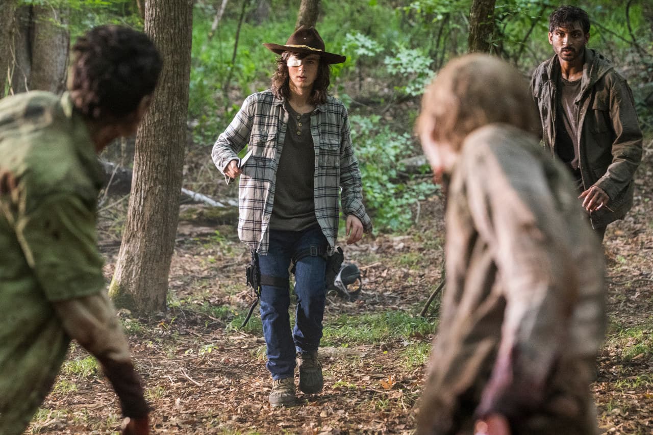 The Walking Dead: el Rey, la Viuda y Rick (otra vez prisionero) en lo mejor del episodio 