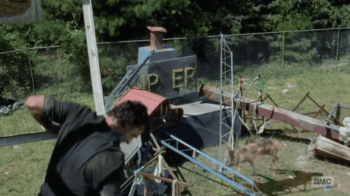 El CGI de The Walking Dead es cada vez peor y el internet responde con memes