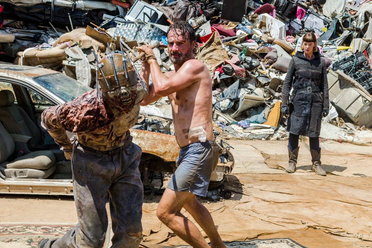 The Walking Dead: alguien estará desnudo y no será Rick