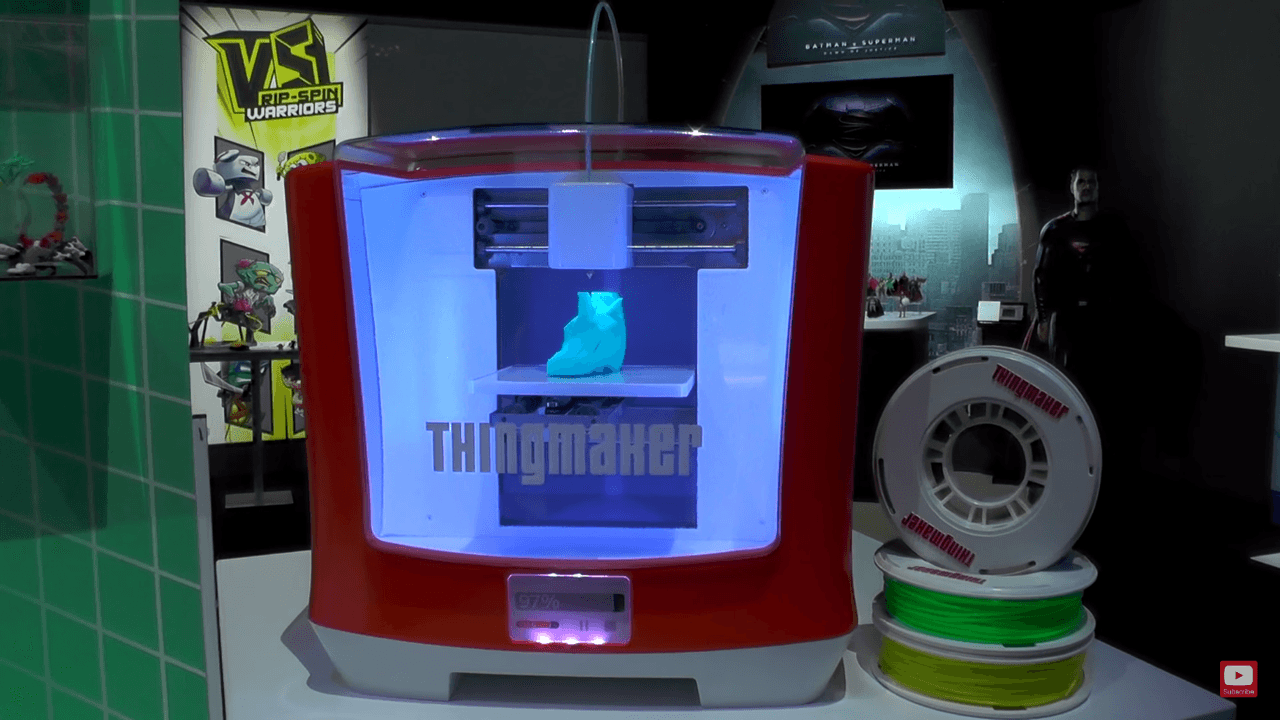 ThingMaker, la impresora 3D para que los niños impriman sus juguetes 