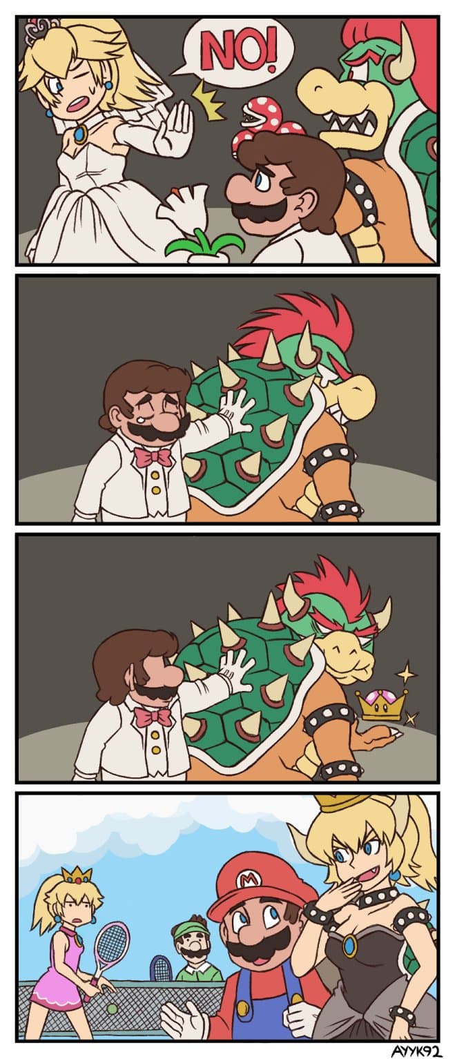 Bowser y Peach tienen una 'hija' que rompe Internet y aumenta el valor de las acciones de Nintendo 
