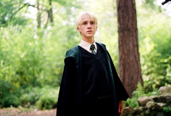 Tom Felton revive la rivalidad de Draco Malfoy y Harry Potter con un trolleo épico