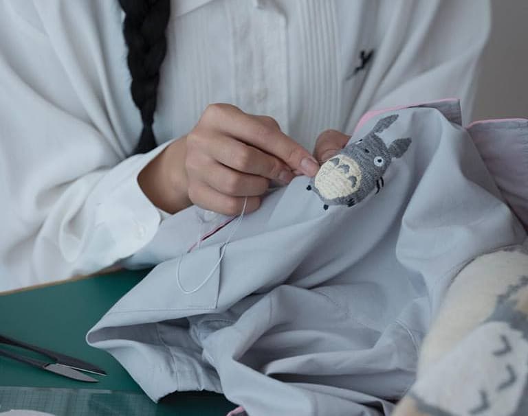 Esta adorable ropa de Studio Ghibli es hecha a mano y ecológica