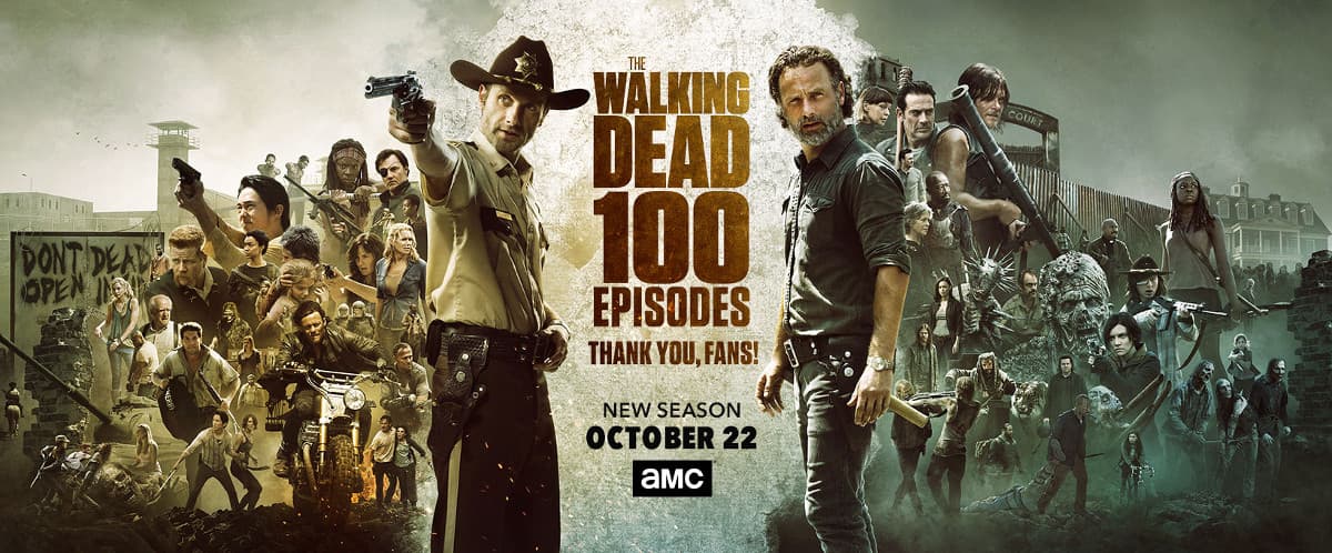 The Walking Dead: la serie llega al episodio 100 y nos agradece con un emotivo video