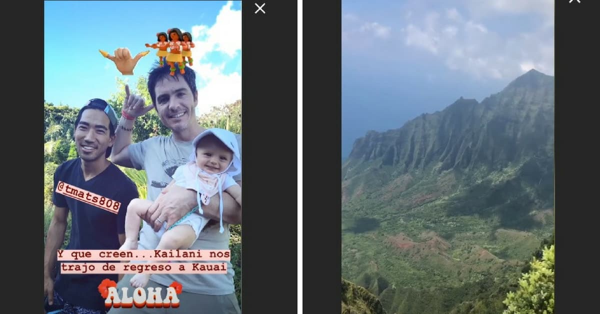 Aislinn Derbez viajó con su hija Kailani hasta el lugar donde fue concebida