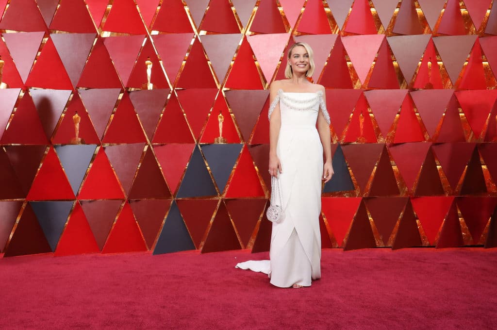 Margot Robbie y un vestido de novia de los Oscar 2018 que cualquier mujer adoraría usar