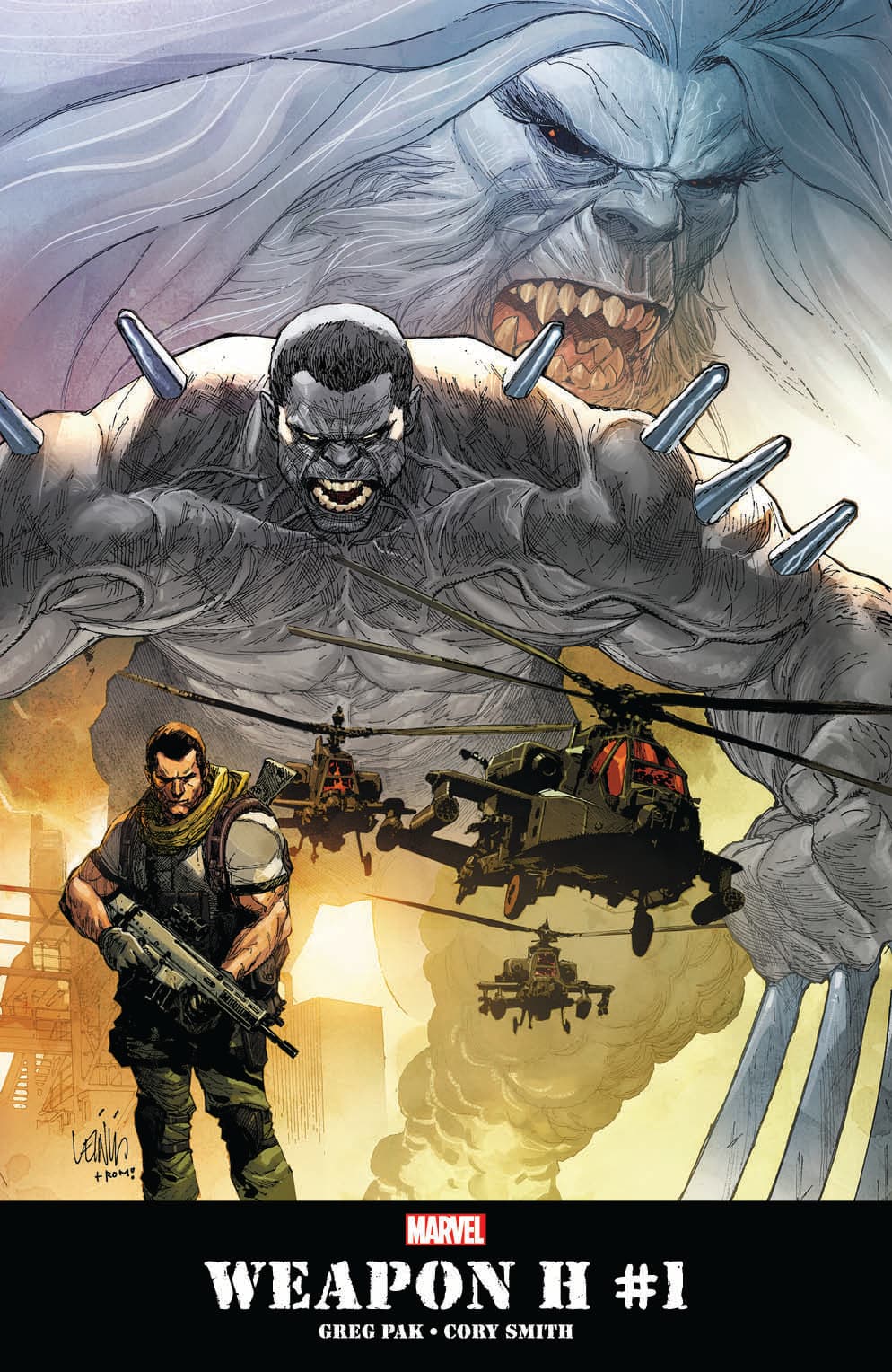 Weapon H: Hulkverine, el terrorífico híbrido de Marvel, tendrá su propio cómic a cargo del creador de Planet Hulk