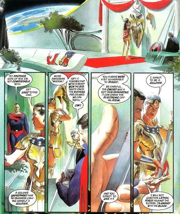 Kingdom Come, Wonder Woman, Superman