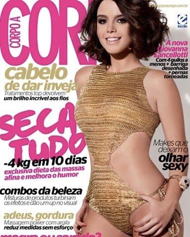 Giovanna Lancellotti mostra corpo enxuto