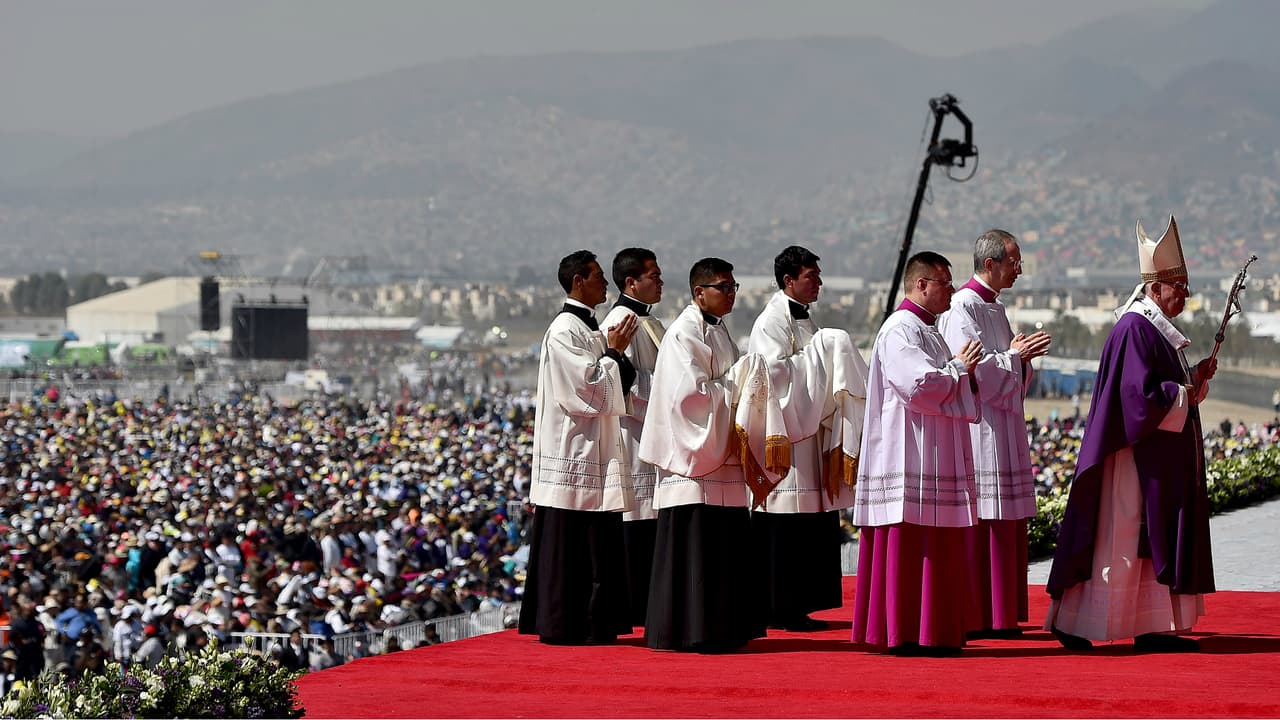 Papa Francisco ofició misa masiva en Ecatepec