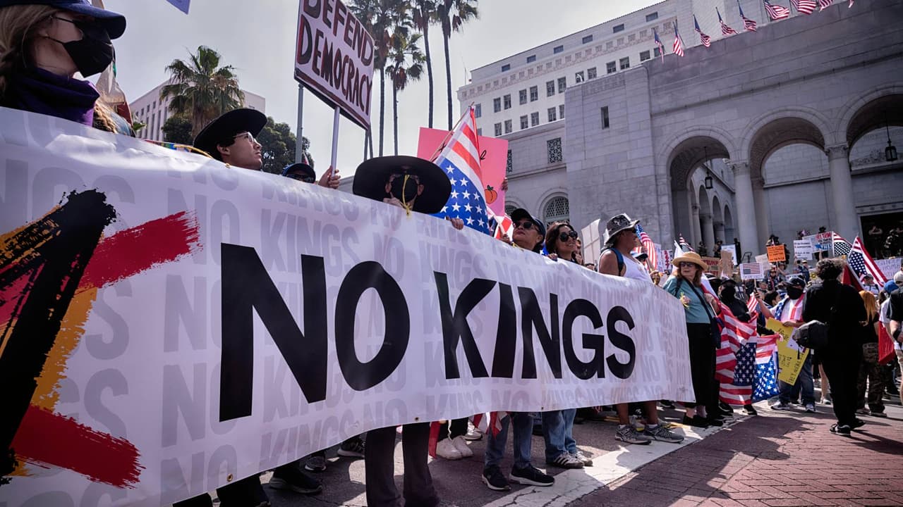 Convocan a nueva movilización No Kings para fomentar la participación electoral