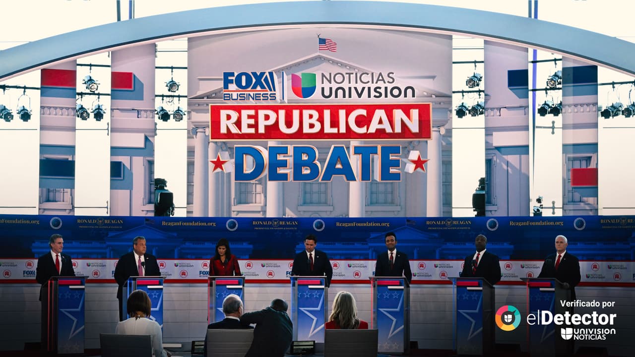 Segundo debate presidencial republicano: esto es lo que verificamos