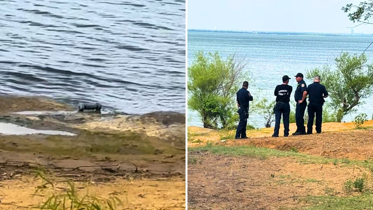 Una bomba casera aparece cerca del área donde nadan niños en el Lago de Lewisville