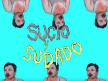 El reggaeton del Chapo habla de su detención, y de la apariencia que el capo de la droga tenia cuando fue aprehendido. Además, de como fue pillado y detenido cuando estaba en compañía de su amante.