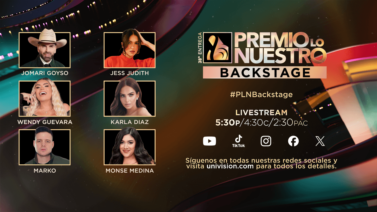Backstage Livestream Premio Lo Nuestro 2026