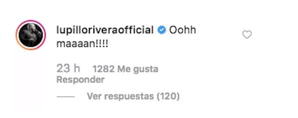 Entre todas las respuestas, la que resalta es la del llamado 'Toro del Corrido', quien quedó impresionado con la fotografía de Belinda y escribió: "Oohh maaaan!!!!”