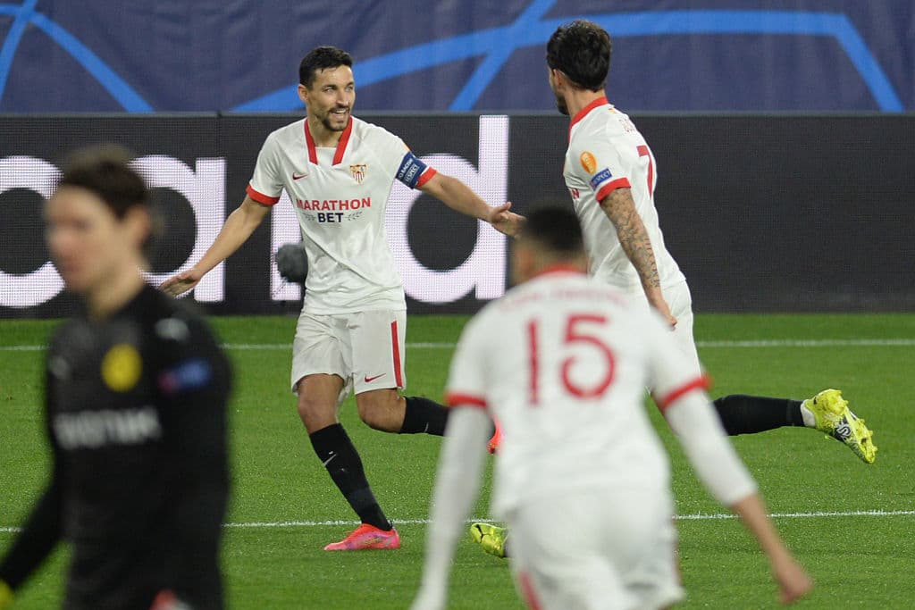 Suso (7’) adelantaba a los locales a poco de iniciado el juego. Dahoud (19’) emparejó los cartones y Haaland (27’, 43’) daba vuelta al marcador y después crecía la ventaja. Hacia el final del juego apareció de Jong (84’) para acercar al conjunto español.