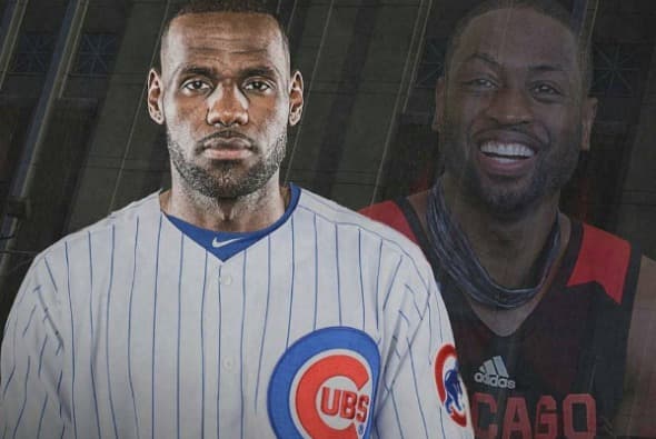 Se espera que LeBron James use el uniforme de los Cubs