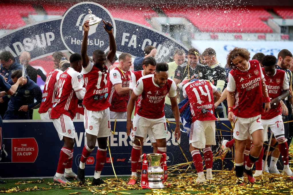 Las postales del Arsenal, campeón de la FA Cup | Así festejaron el título que les dio pase a la Europa League.