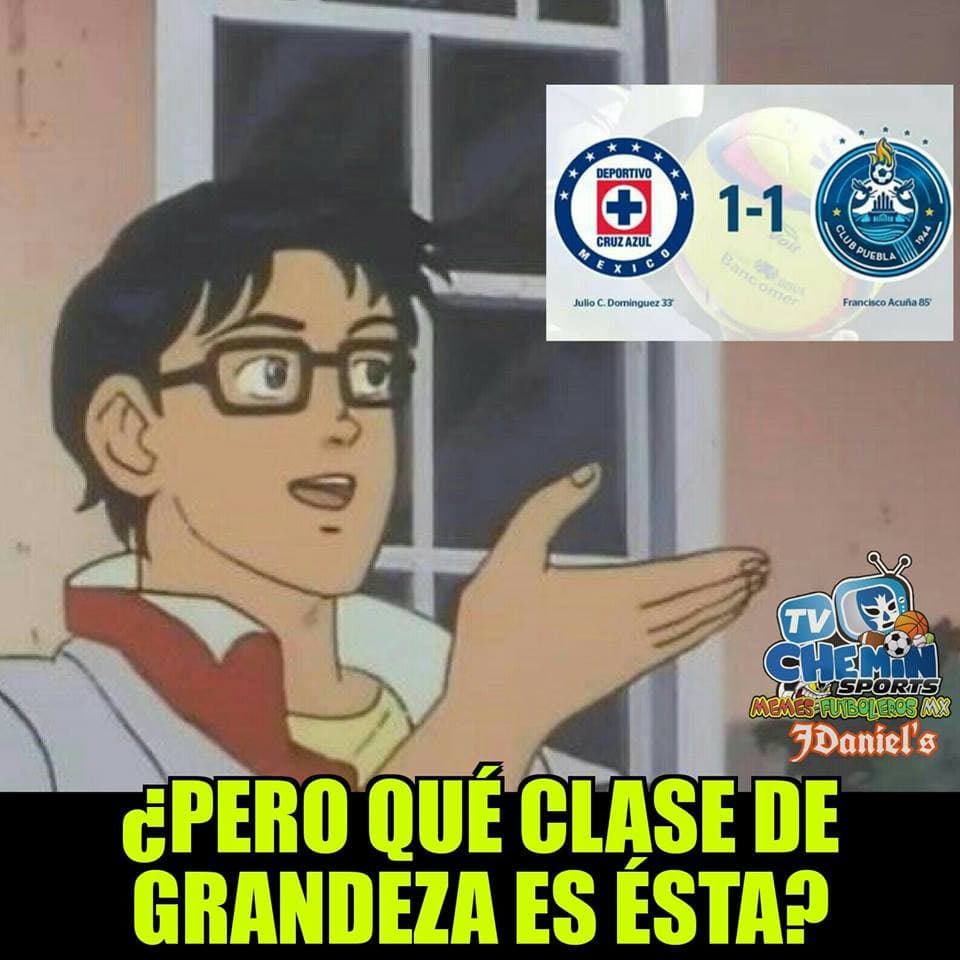 Les memes no perdonan las actuaciones de Pumas, Chivas y Cruz Azul