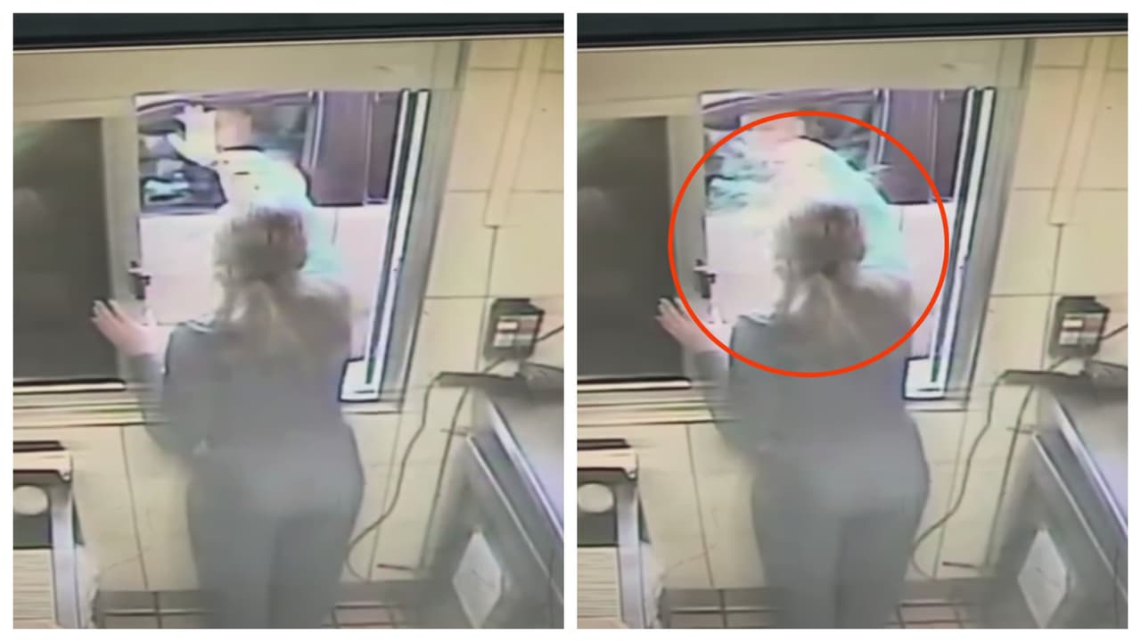 Video: cliente lanza un café caliente a una empleada de un McDonald’s en Miami Springs