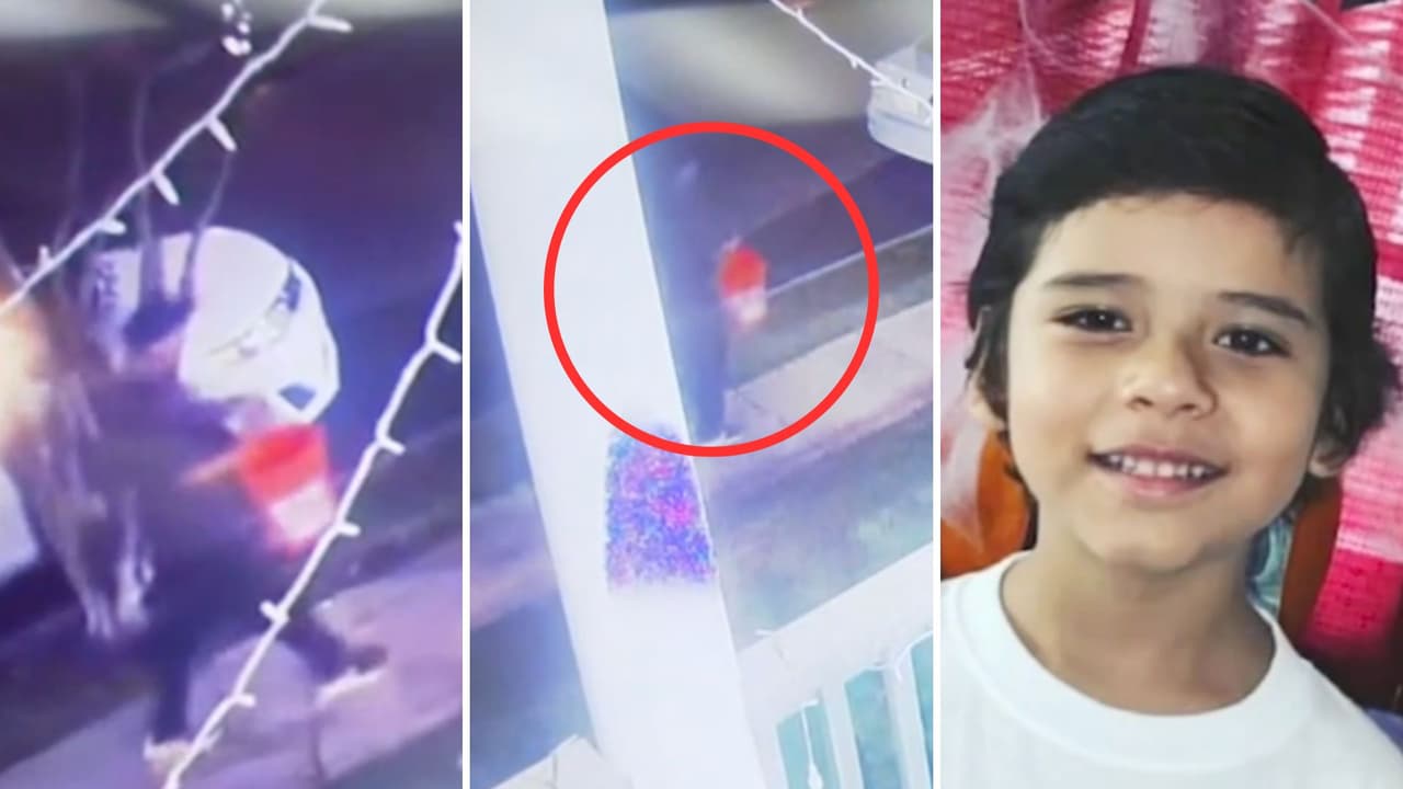 Comparten imágenes de un sospechoso del incendio que mató a un niño de 7 años en Fresno