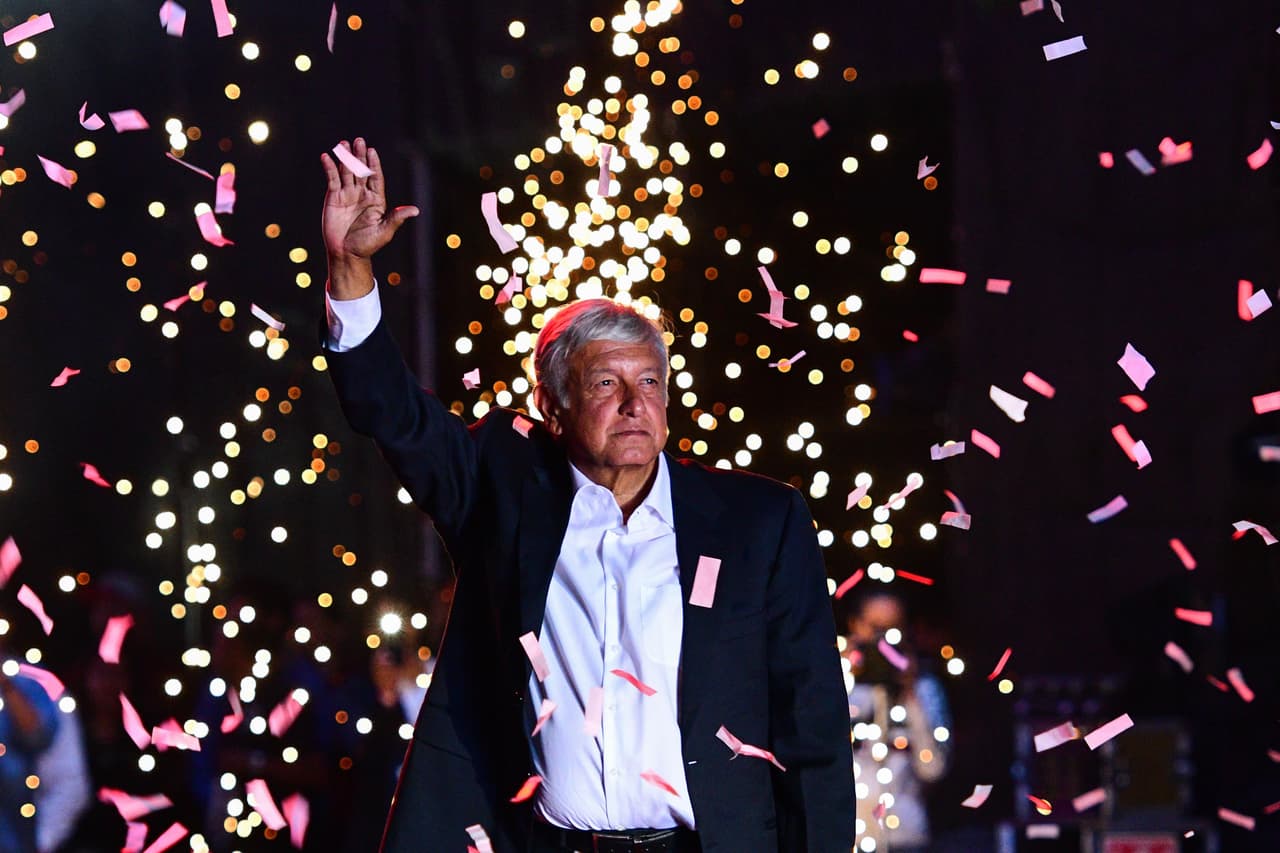 López Obrador: el candidato que (ganando) no sonríe