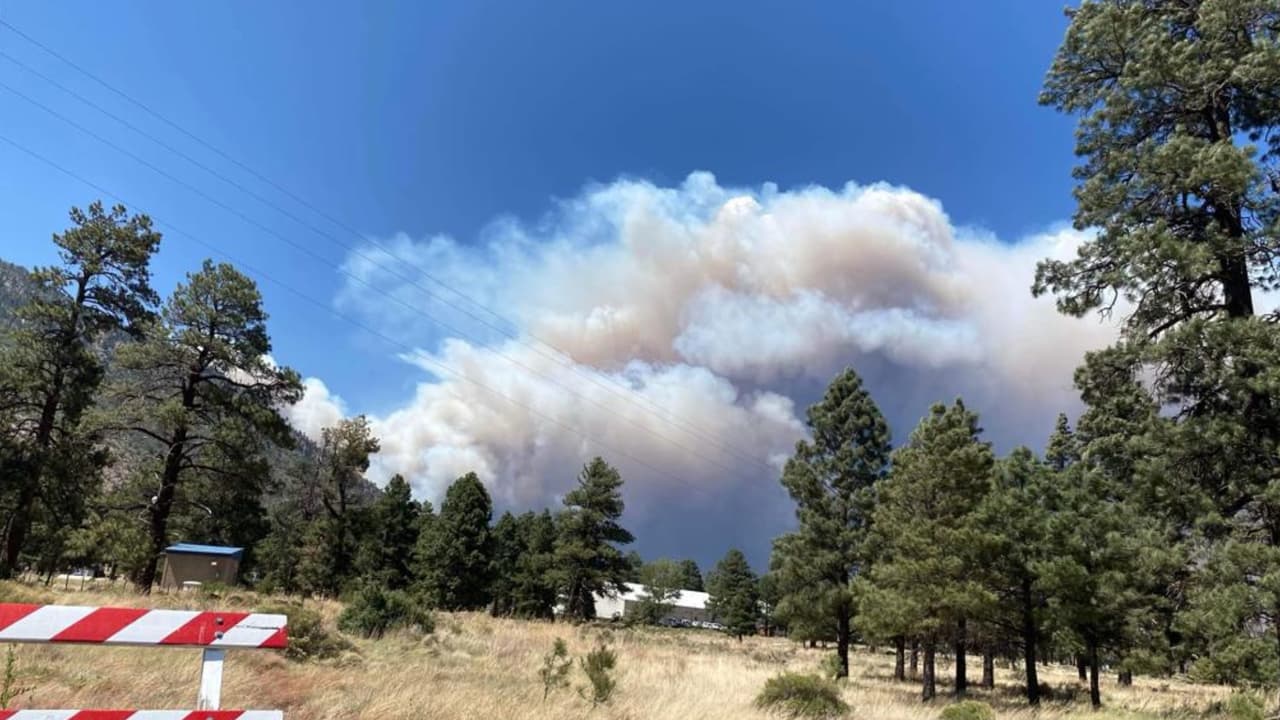 Evacuan unos 700 hogares por incendio Pipeline en Arizona que consume más de 4,000 acres