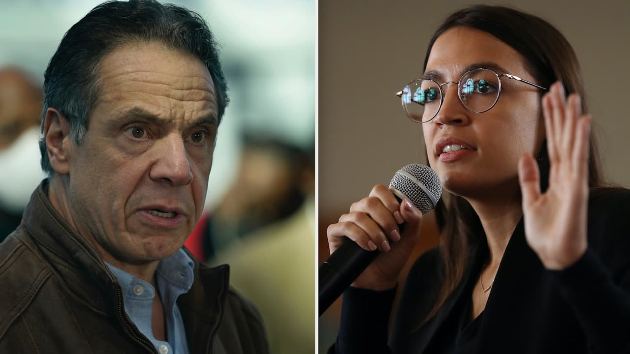 Alexandria Ocasio-Cortez y más de una docena de representantes de Nueva York piden la renuncia de Cuomo