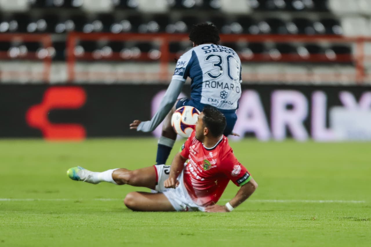 El comandante Mauro Quiroga logra empatar el partido al 90+5 y Pachuca rescata un punto en su arranque del Guard1anes 2021 frente a Bravos.