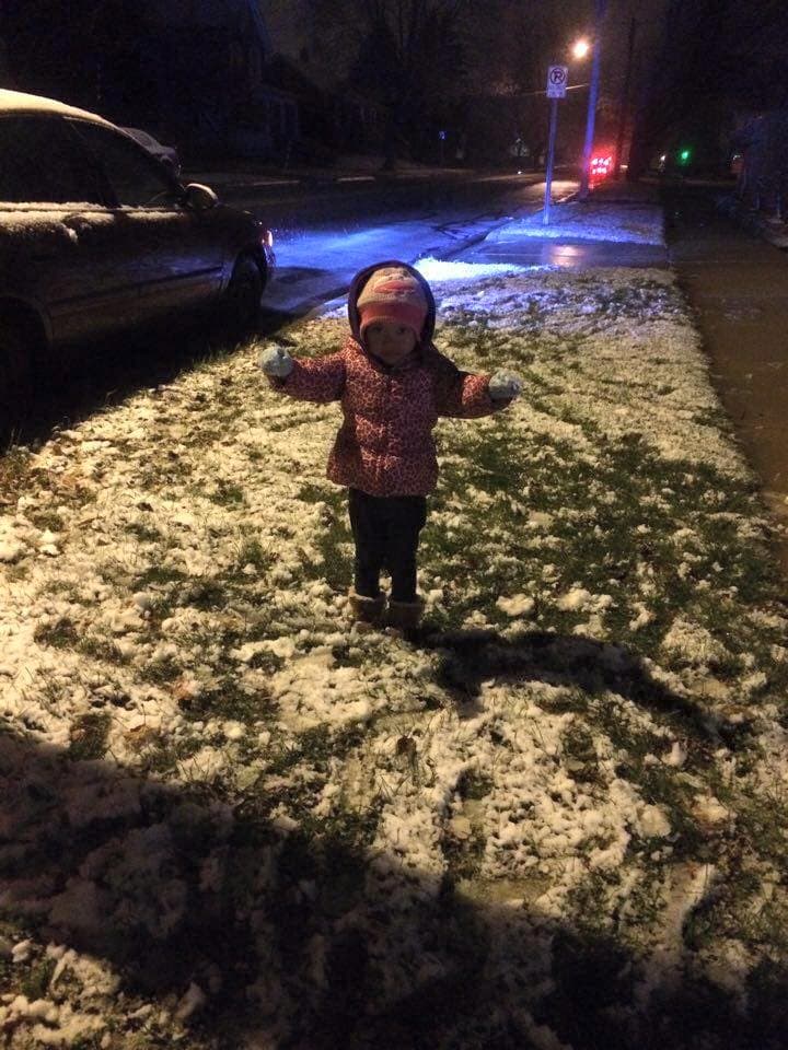 Usuarios comparten fotos de la primera tormenta invernal de la temporada en Chicago.