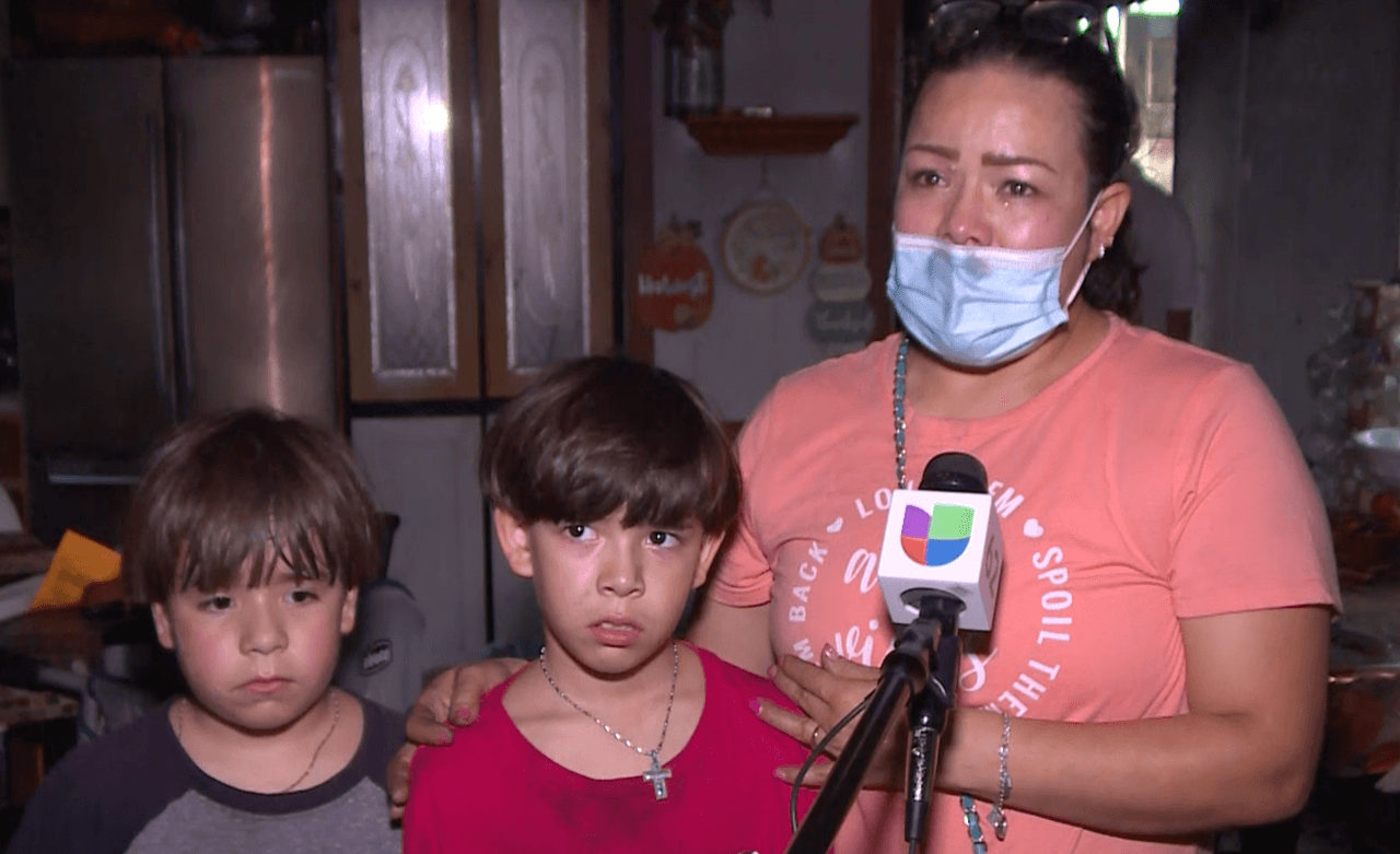 “Pensamos que ya habíamos pasado lo peor”: Familia sobrevive el coronavirus y luego pierde su casa en un incendio