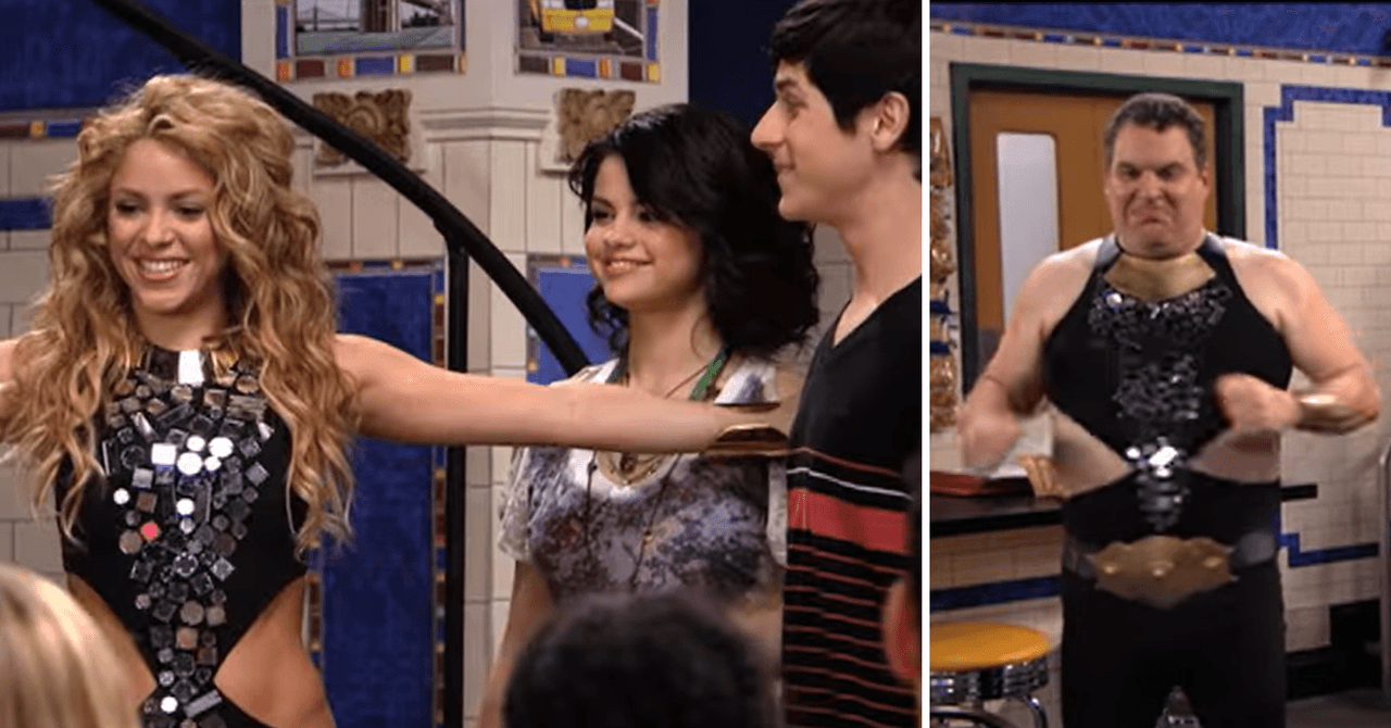 Shakira hizo un dueto con Selena Gomez en 'Los hechiceros de Waverly Place'