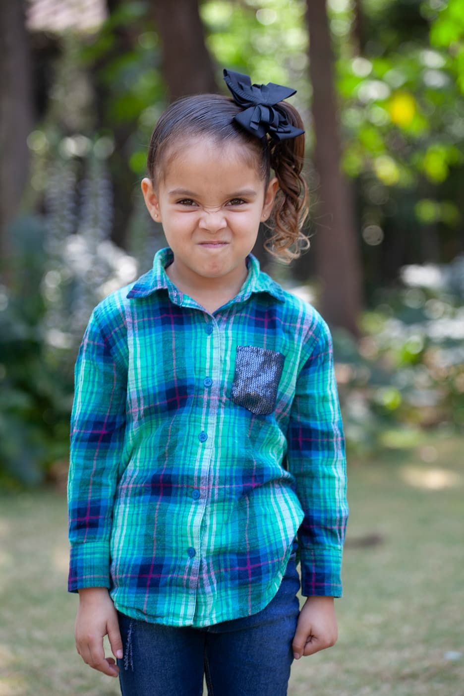 Uy, ya estamos viendo a otra niñita con mucho carácter.