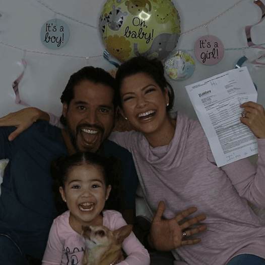 El 16 de enero de este año, Ana Patricia confirmó que estaba esperando un bebé varón.