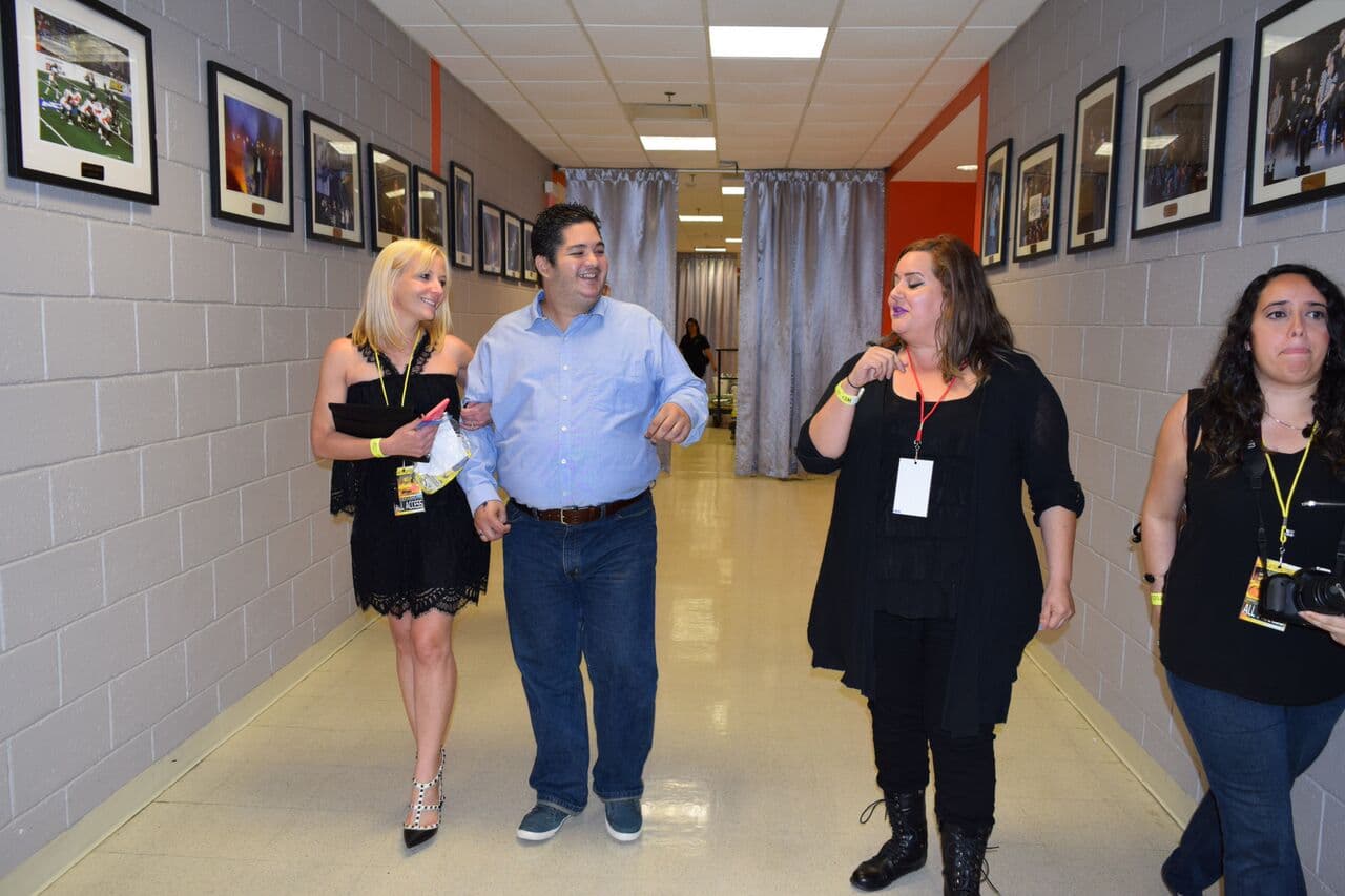 El emocionante encuentro entre Miguel Carrasquillo con la diva ponceña ocurrió durante el KQ Live Concert