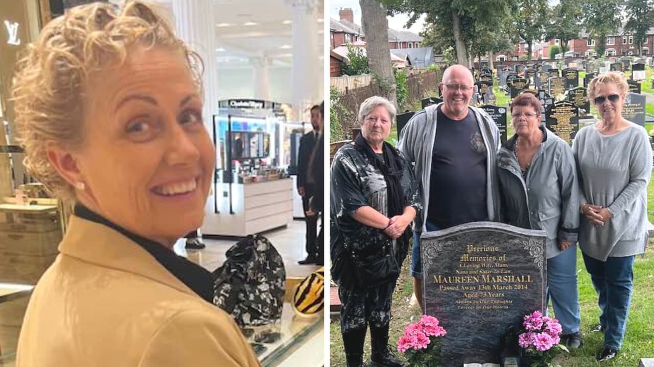 Su esposo tomó las fotografías de su reencuentro