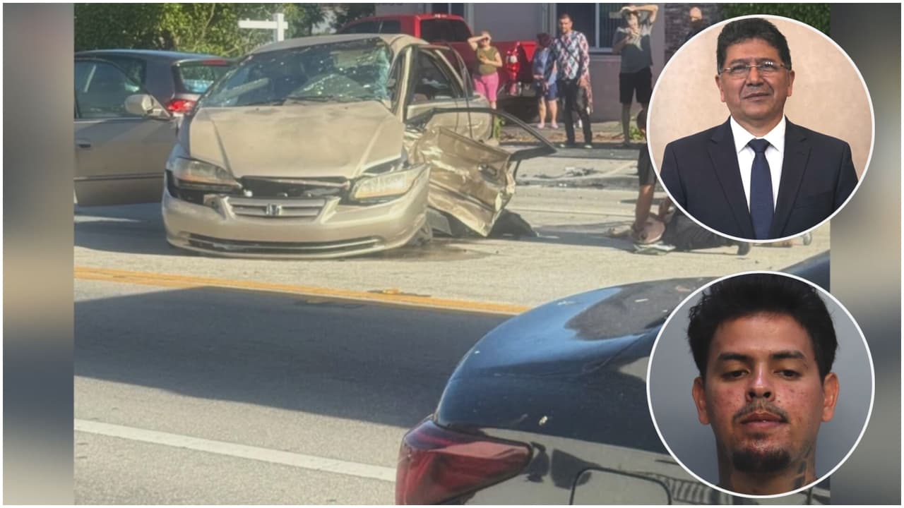 Acusado por muerte de hispano en Miami conducía ebrio y a exceso de velocidad, según la policía