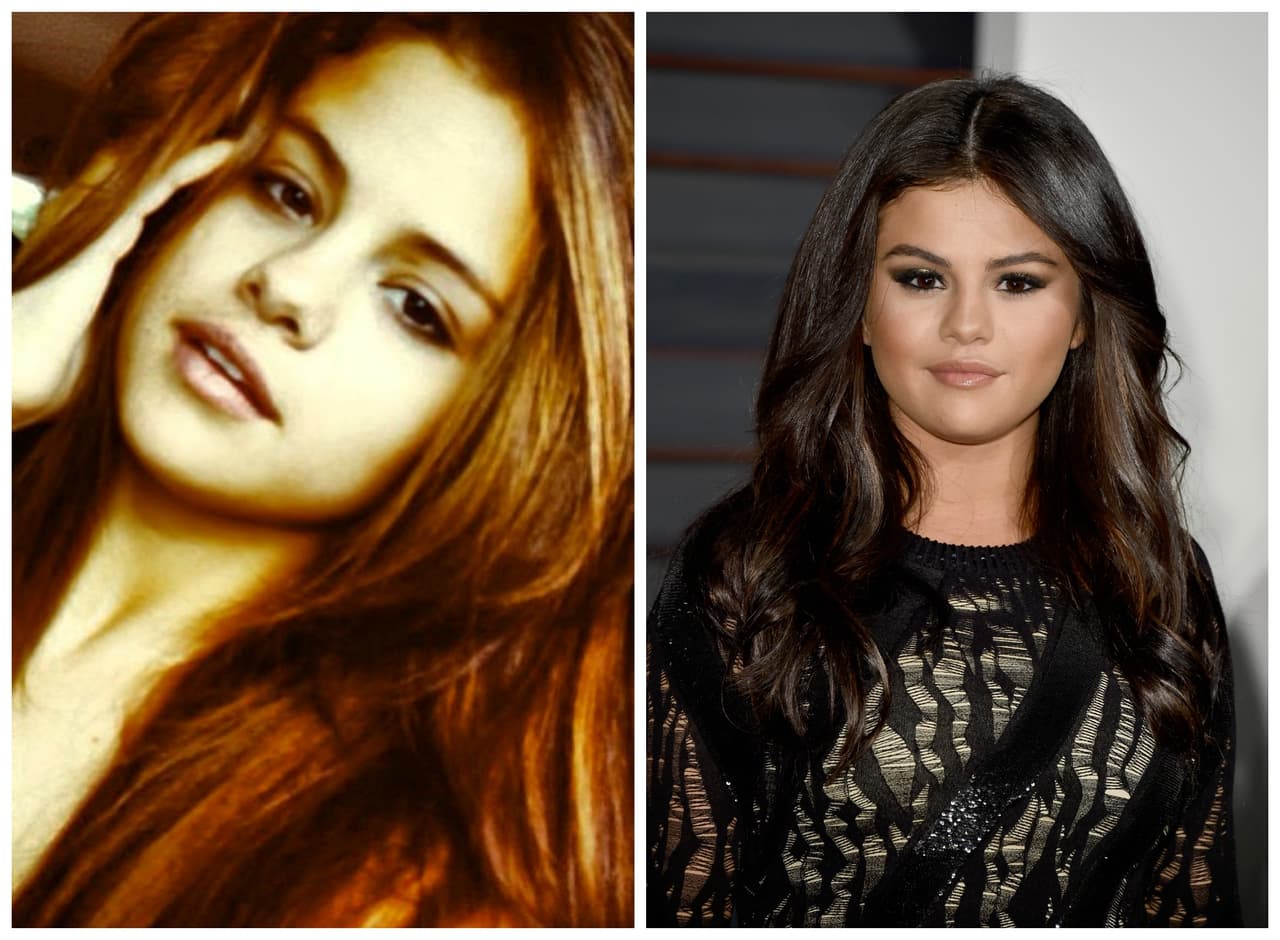 14.- SELENA GÓMEZ. La cantante se caracteriza por tener una mirada muy tierna que aunque no lleve mucho maquillaje, se ve muy linda.