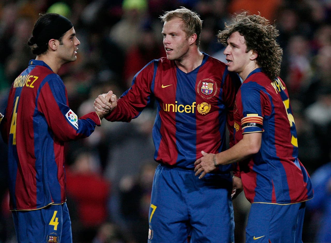 Como un encuentro precursor del partido contra México, incluso el islandés fue compañero de equipo con Rafael Márquez.