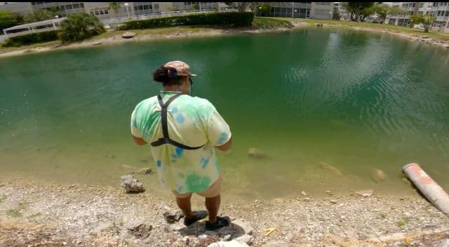 Luego, la Comisión de Pesca y Vida Silvestre de Florida le dijo al pescador que se trataba de un pacú.