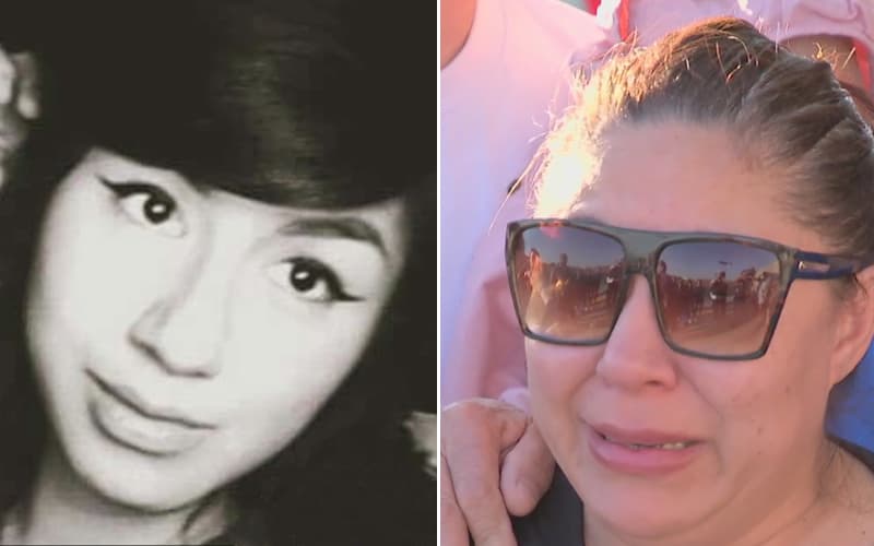 Tatiana Flores (izq) falleció tras ser atropellada en Moreno Valley, California. Rebeca Griffin (der), la madre de la joven exige que se cumpla la justicia.