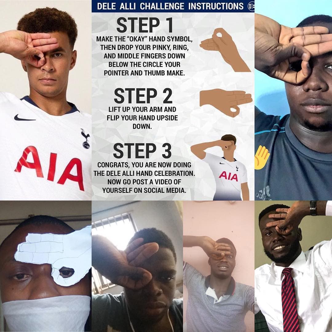 Los pasos del Dele Ali Challenge y sus intentos de toda índole.