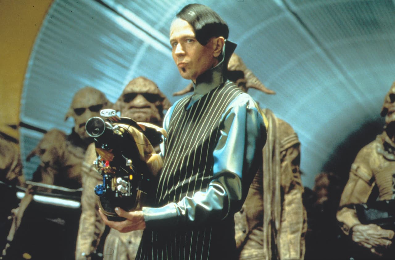 Así lució Gary Oldman en 'The Fifth Element'.